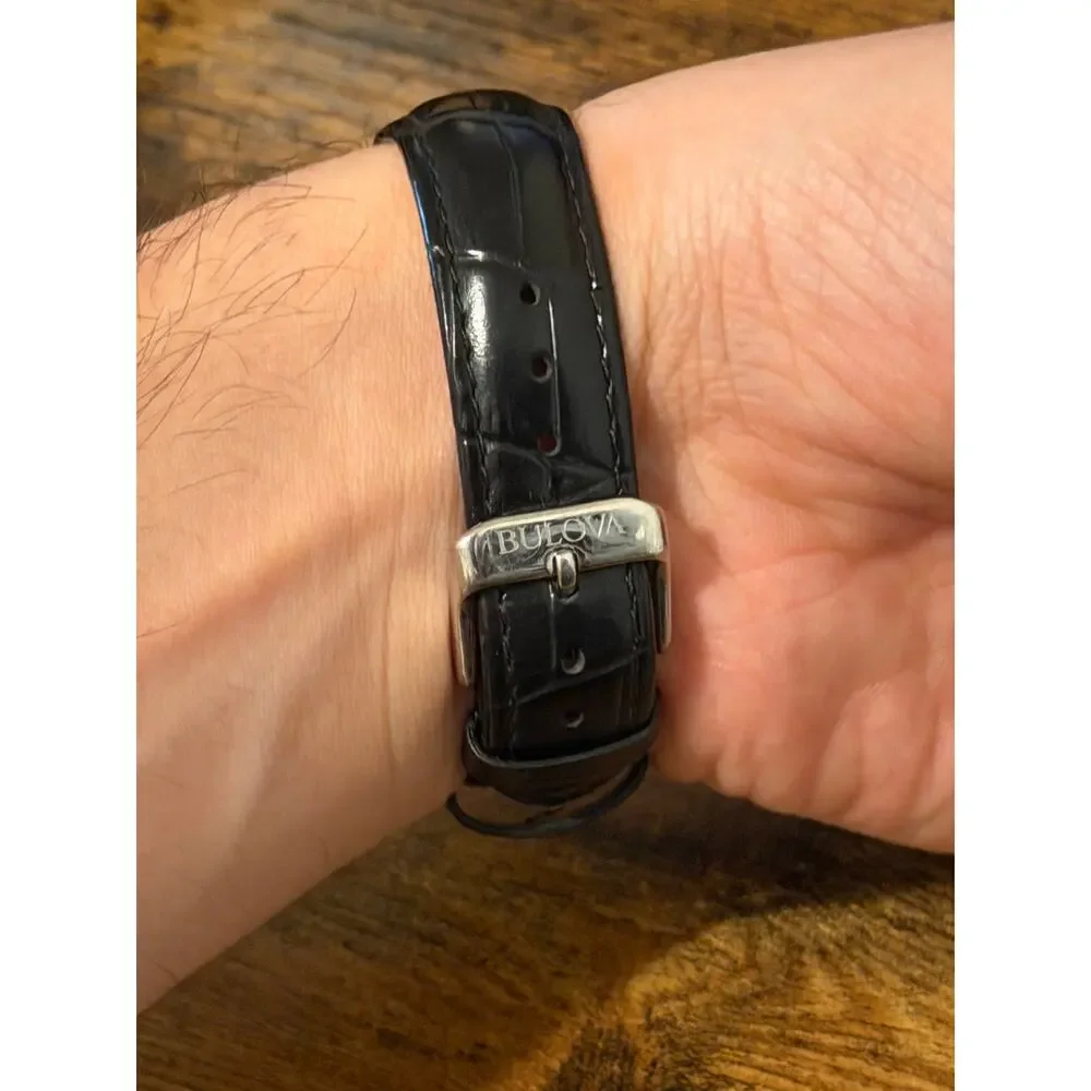 Bulova mens tank watch